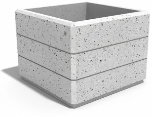 ENCHO ENCHEV - ETE Квадратная кашпо для общественных мест