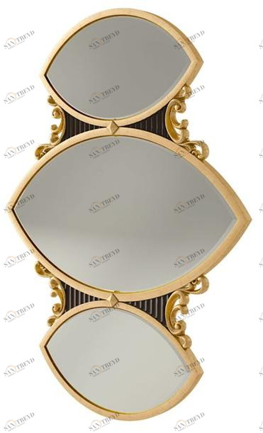 Carpanese Home Зеркало с настенной рамой Heritage 6285