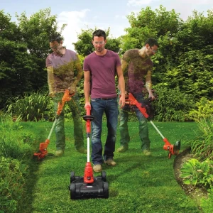 Электрический триммер с колесной базой, 550 Вт