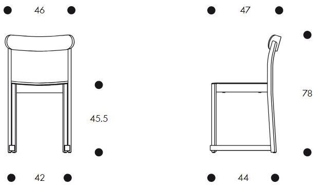 Artek Штабелируемый деревянный стул sun-id-1372168 - Вид №19