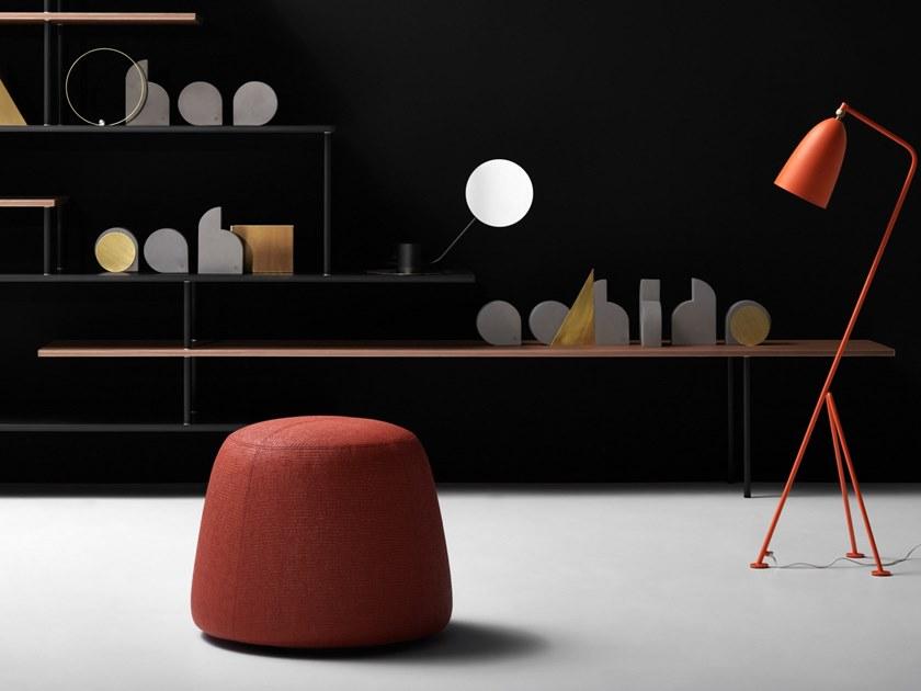 MDF Italia Открытый самонесущий двухсторонний книжный шкаф из алюминия и дерева sun-id-1403632 - Вид №3