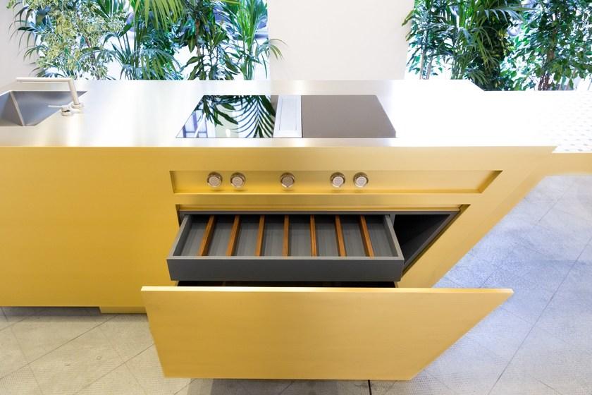 Strato Cucine Латунная кухня с островом Uniqueness sun-id-1479168 - Вид №4