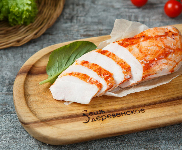 7384 Филе грудки курицы с кунжутом "Пряница" запеченая Вкусляндия  - Вид №1