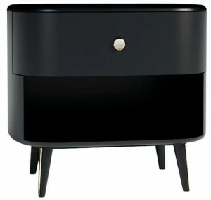 Jetclass Лаковая прикроватная тумбочка из мдф с ящиками Oxford Jox107a