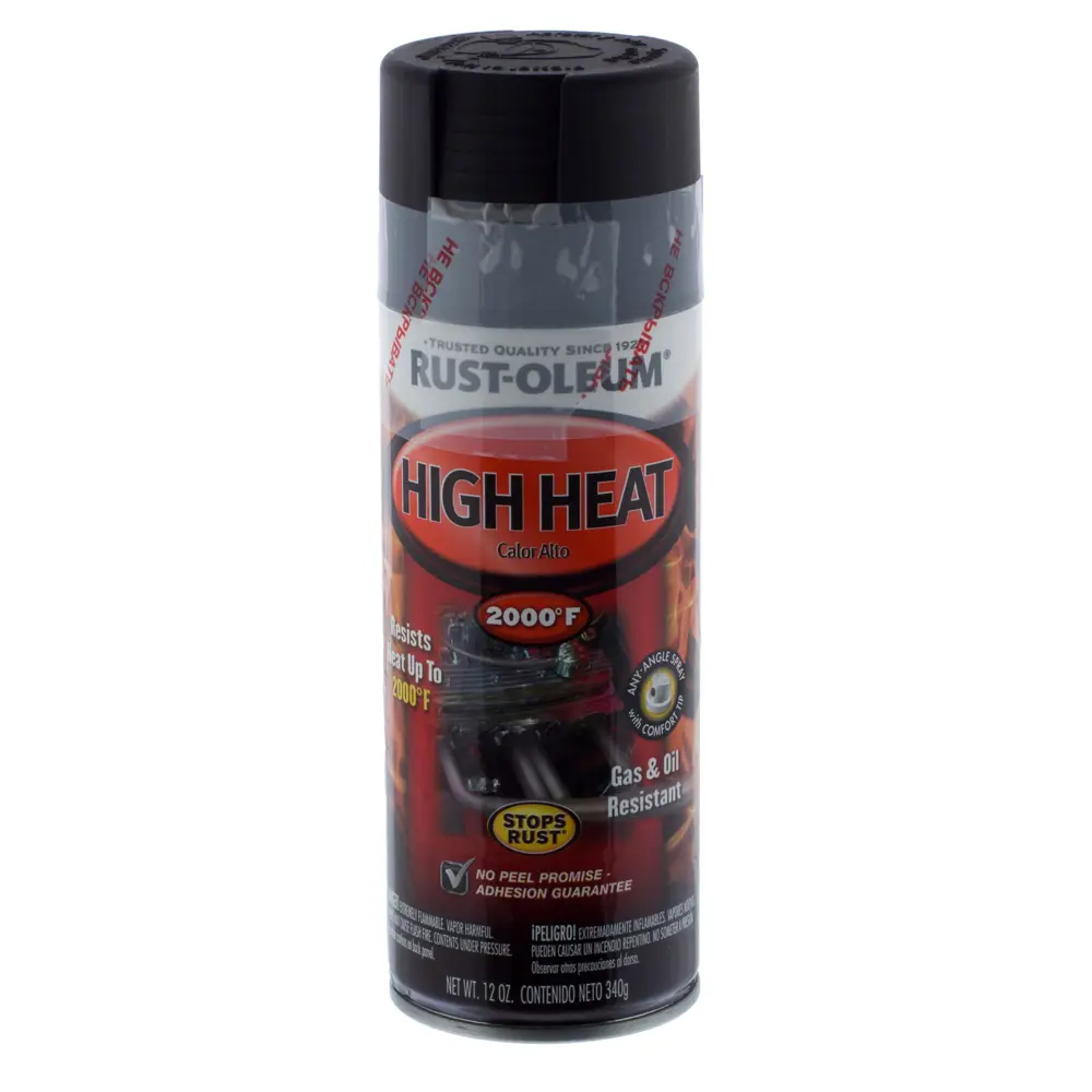 Краска аэрозольная термостойкая для печей и каминов Rust-Oleum 340 г STLM-2095898 - Вид №1