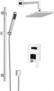 Rubinetterie Mariani Направляющая с переключателем, ручным душем и насадкой для душа Polar 17a-pa