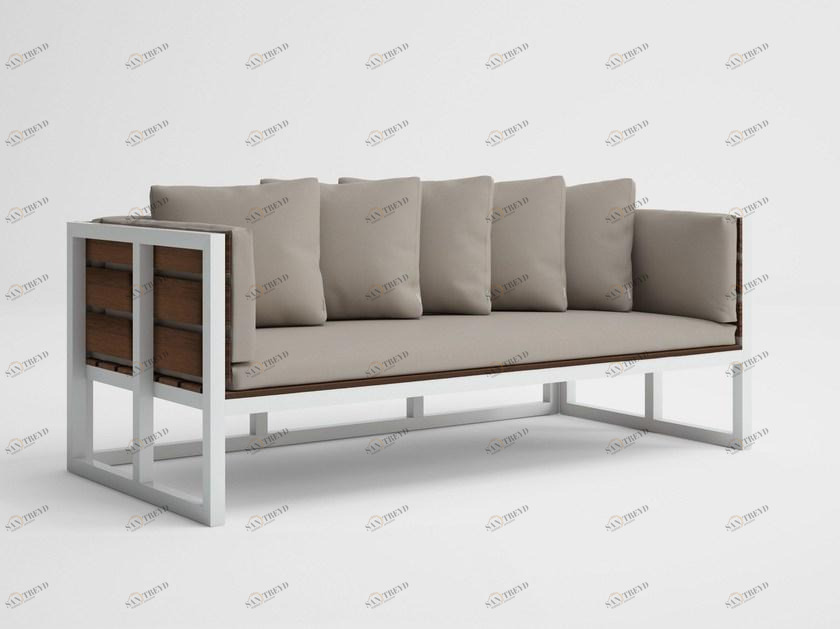 GANDIABLASCO 2-местный садовый диван из тика Saler teak sun-id-1390144