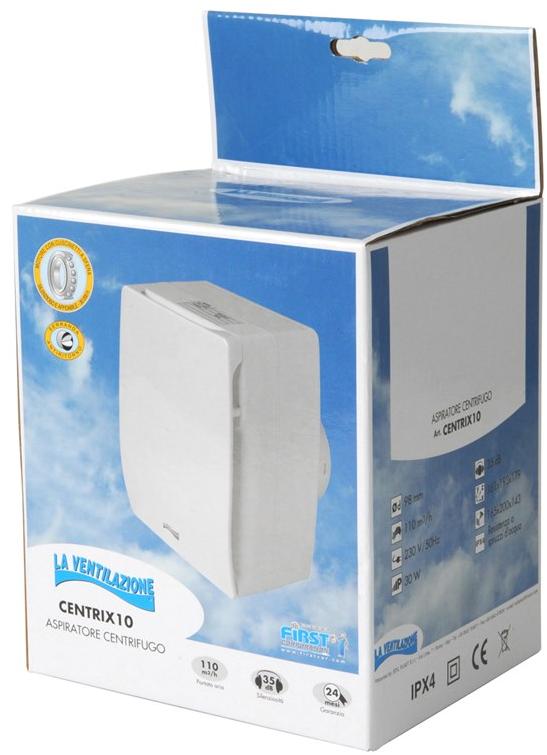 First Corporation Центробежный вентилятор настенный La ventilazione Centrix10 - Вид №1
