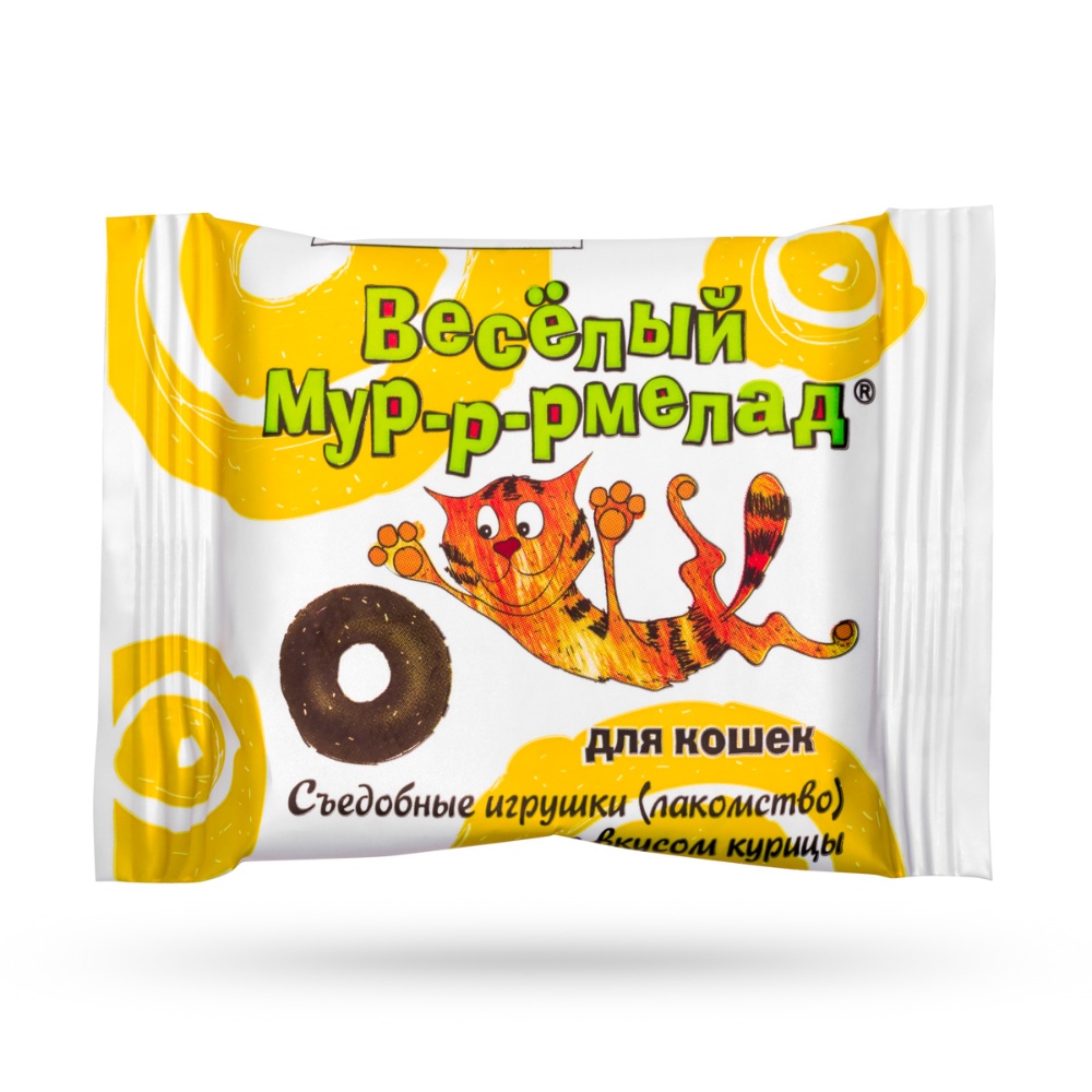 ПР0021318 Лакомства для кошек Веселый Мур-р-рмелад со вкусом курицы ВЕДА 