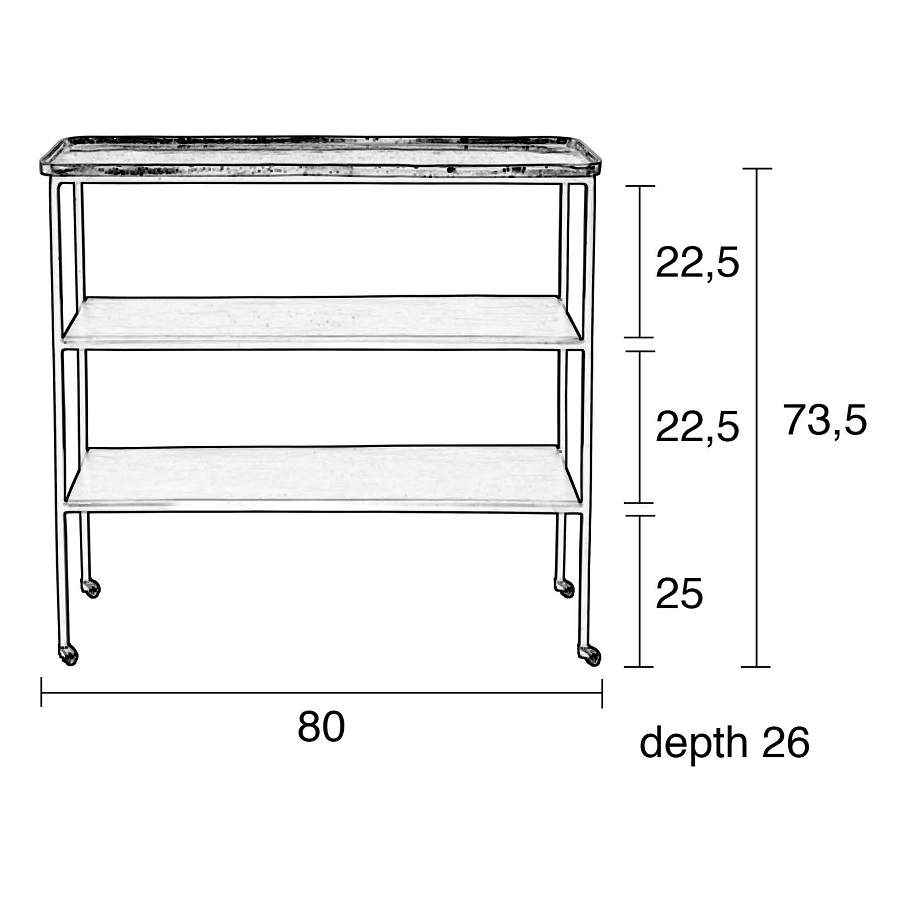 Столик Gusto Zuiver 2600007 - Вид №10
