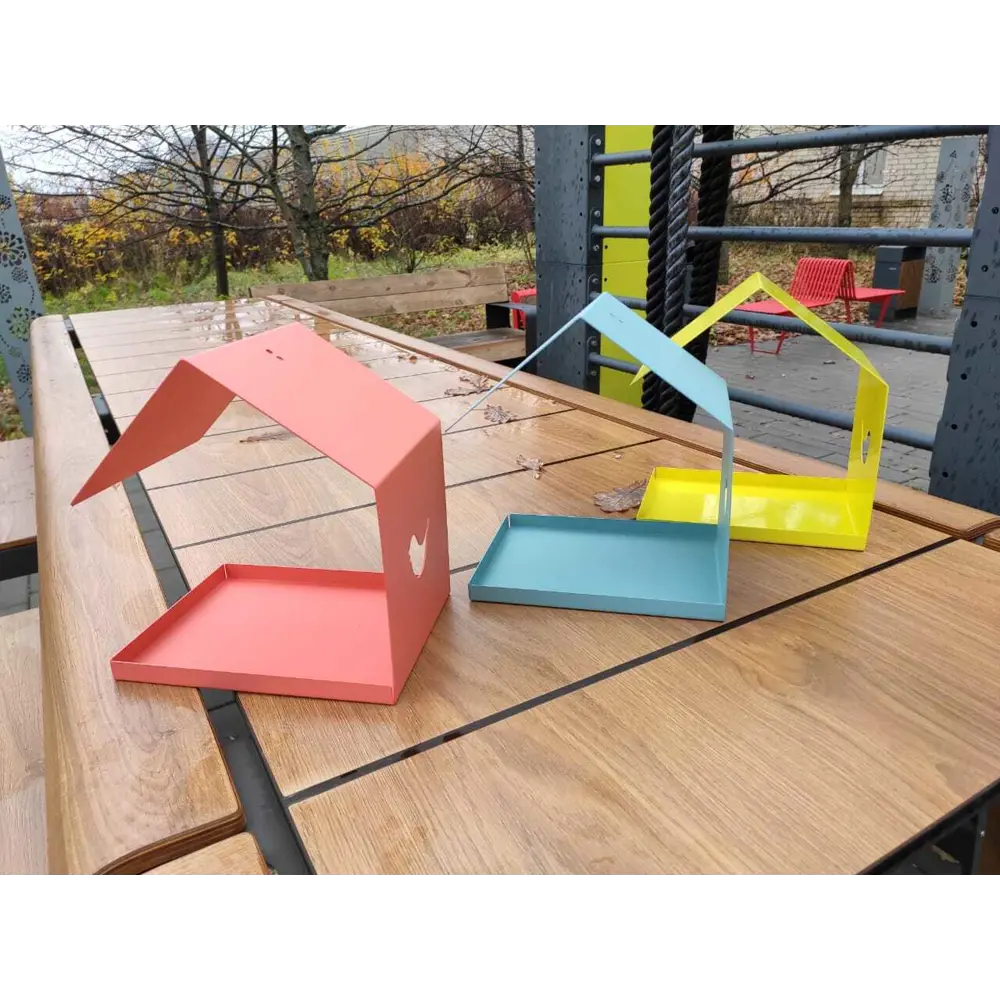 Кормушка для птиц цвет жёлтый Santreyd STLM-2124473 - Вид №4