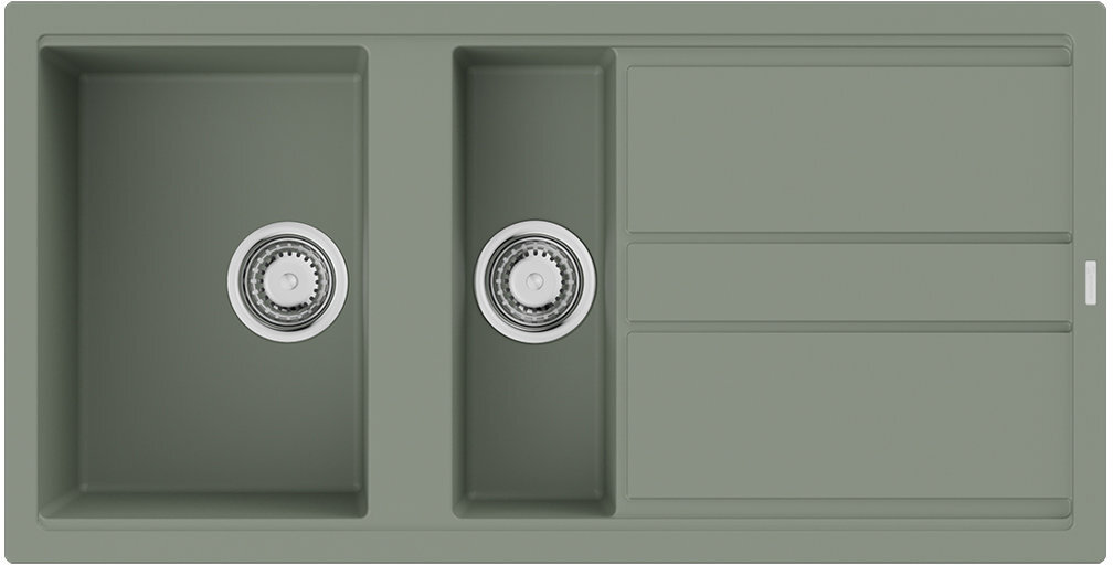 Кухонная мойка Kitagawa 100-2 WG OMOIKIRI