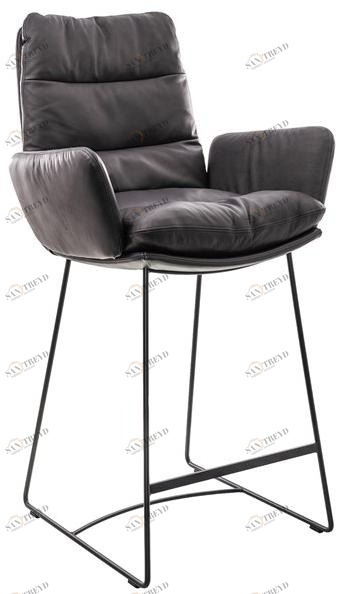 KFF Табурет кухонный на санках с подлокотниками Arva sun-id-1511762