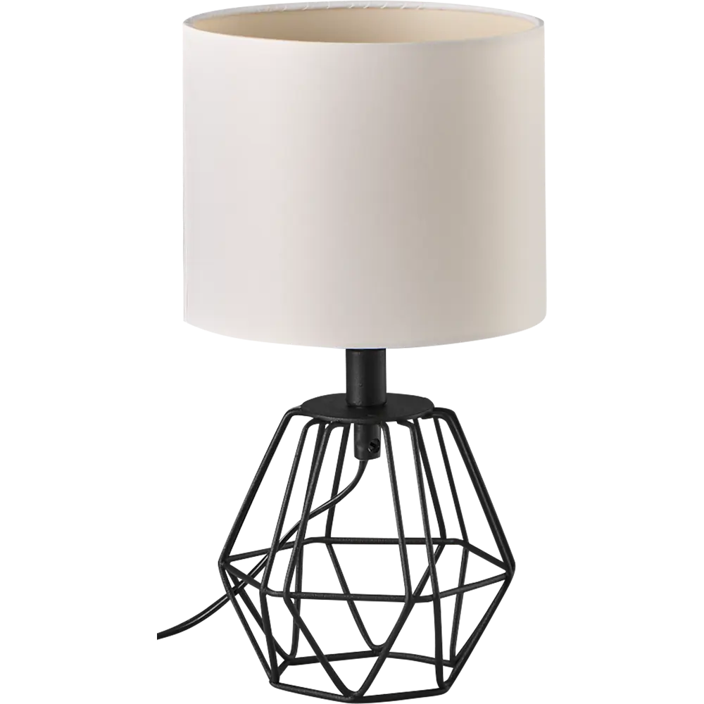 Настольная лампа Eglo «Carlton2» 1xE14x60 Вт, цвет чёрный/белый STLM-2160234 - Вид №2