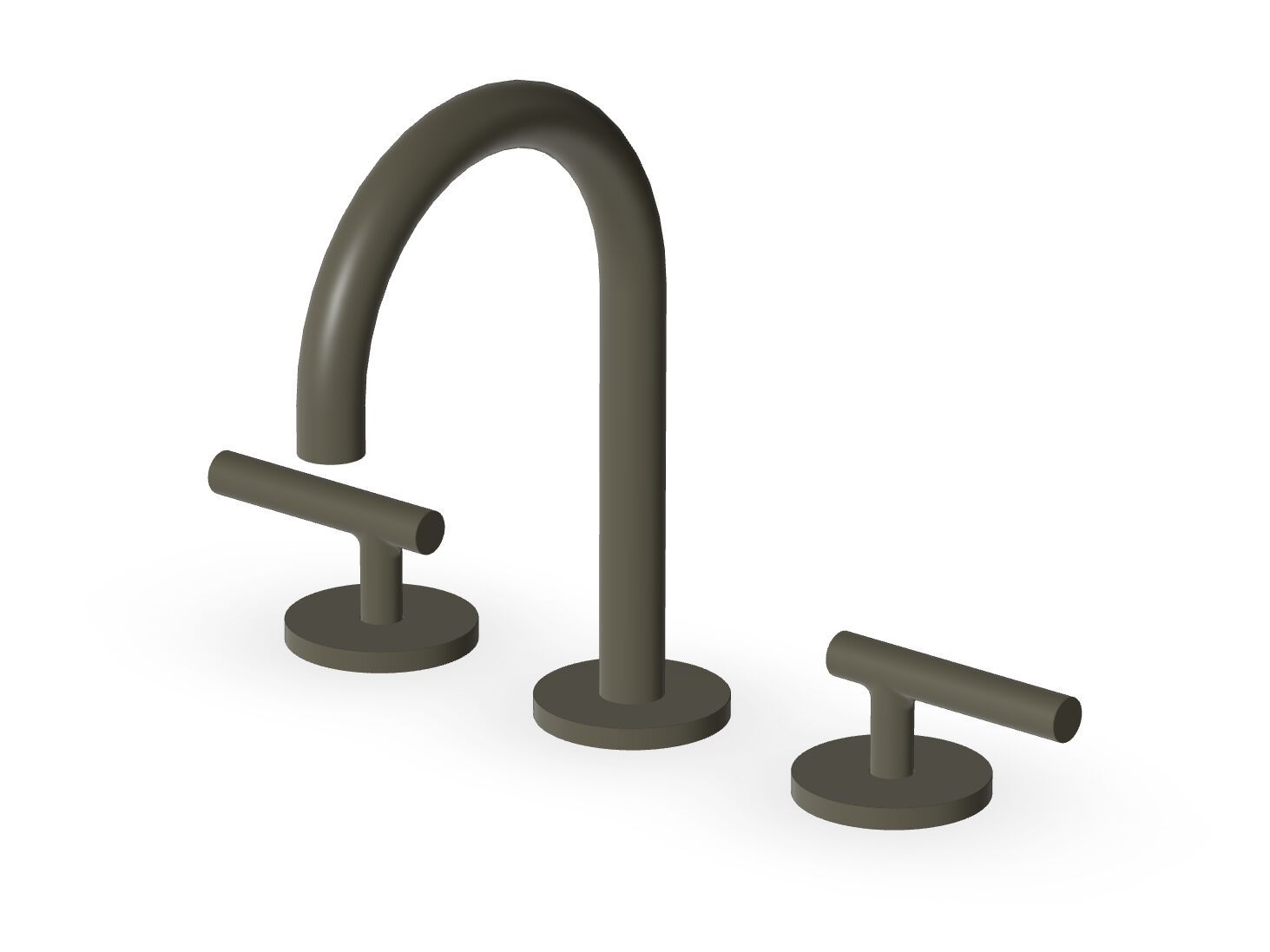 Смеситель для раковины с 3 отверстиями без слива Zucchetti Pan S ARCH-00069170 - Вид №15