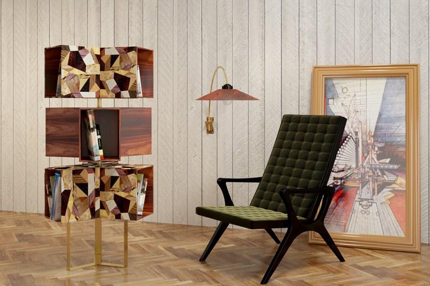 Malabar Книжный шкаф из розового дерева sun-id-1366014 - Вид №1