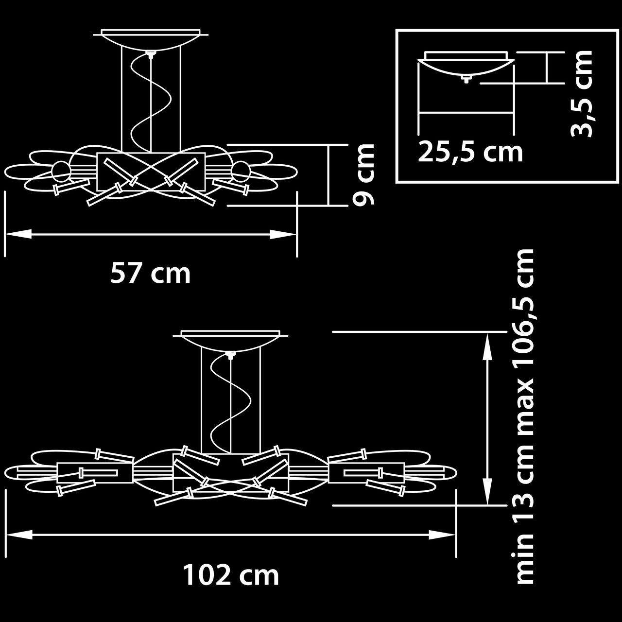Подвесной светильник Lightstar Ovale 784346 LIGHTSTAR ДИЗАЙНЕРСКИЕ, OVALE 072225 Белый  - Вид №1