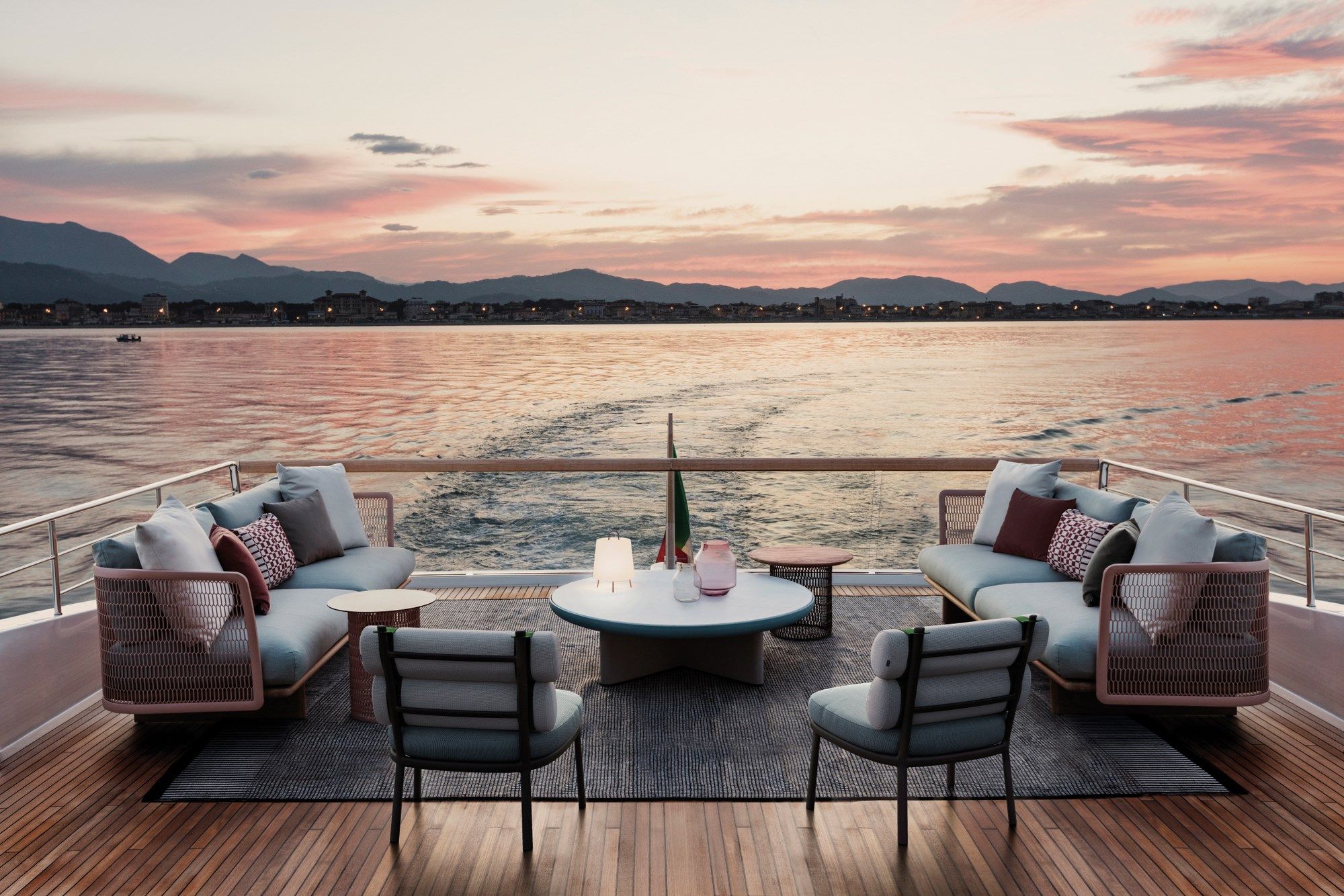 Алюминиевый журнальный столик Kettal сетка ARCH-00084815 - Вид №5