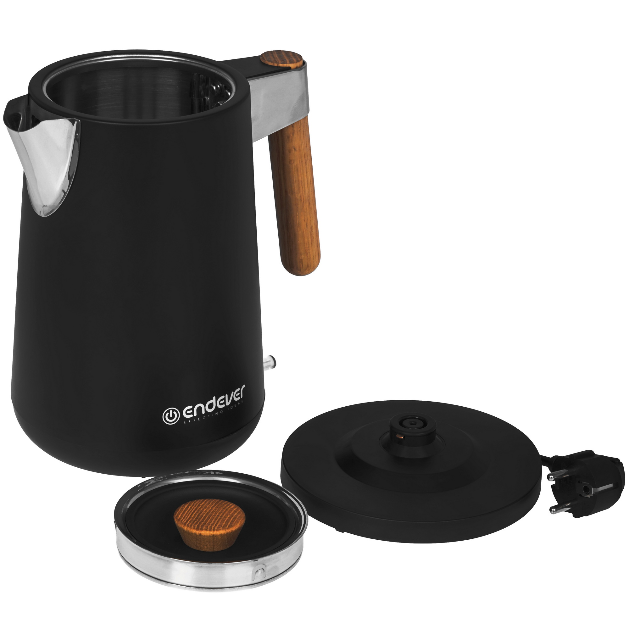 9207963 Электрочайник Endever KR-372S черный STDN-0099568 - Вид №4