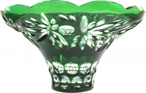 10633398 Гусевской Хрустальный Завод им. Мальцова Ваза для фруктов "Пальмира" Хрусталь