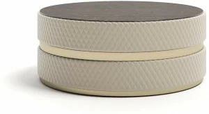 Capital Collection Журнальный столик круглый тканевый