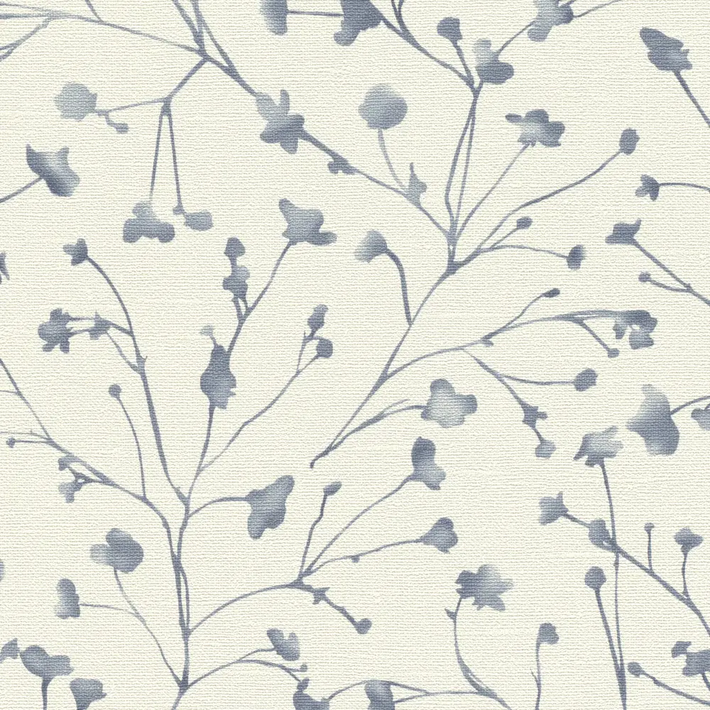Обои флизелиновые Rasch SM «Синяя ветка" бежевые 1.06 м RA 965605 STLM-2096345 - Вид №1
