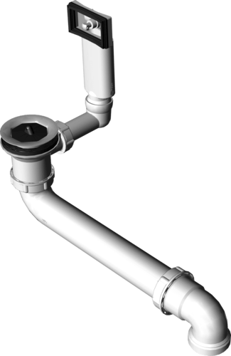 Канализационная арматура  Сифоны для моек, умывальников и бытовой техники  Трубные сифоны для экономии пространства VIEGA 113 971 Модель 7860.71 Santreyd  - Вид №3