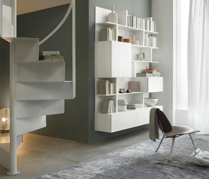 Lema Настенный модульный подвесной книжный шкаф T030 sun-id-1393029 - Вид №37