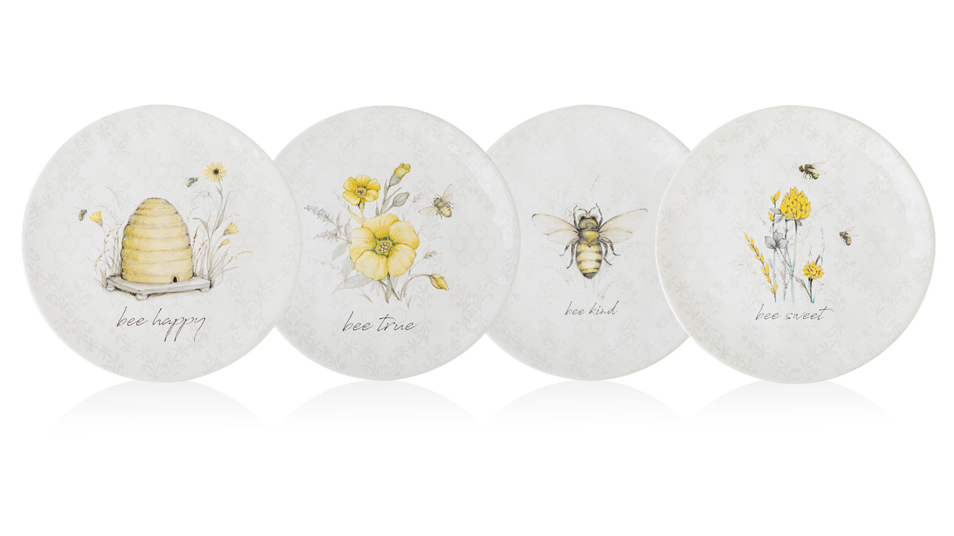 10672175 Certified International Тарелка закусочная Certified Int. Пчелки. Bee true 21см, керамика Керамика  - Вид №2