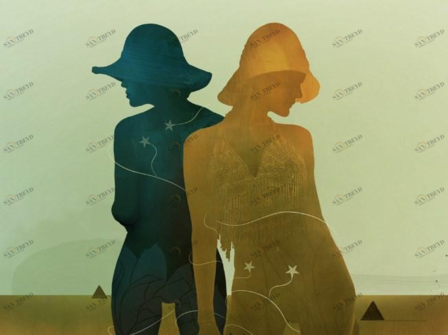 MOMENTI Авторский художественный принт Crazy home paintings Dh-002