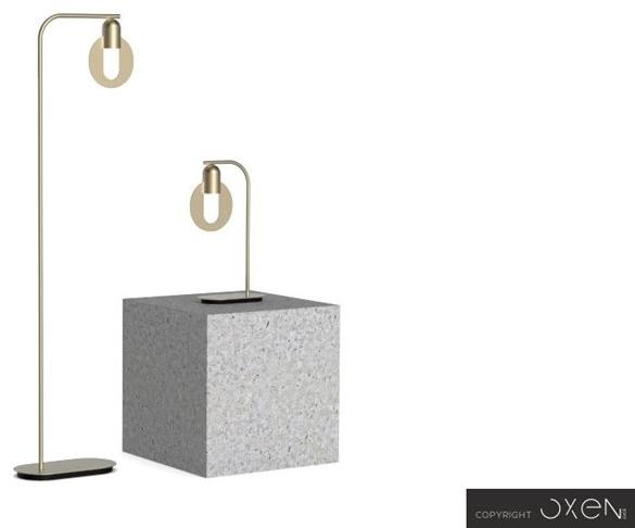 NEXO LUCE Светодиодный торшер из стали Oxen floor lamp 7012e1 - Вид №4