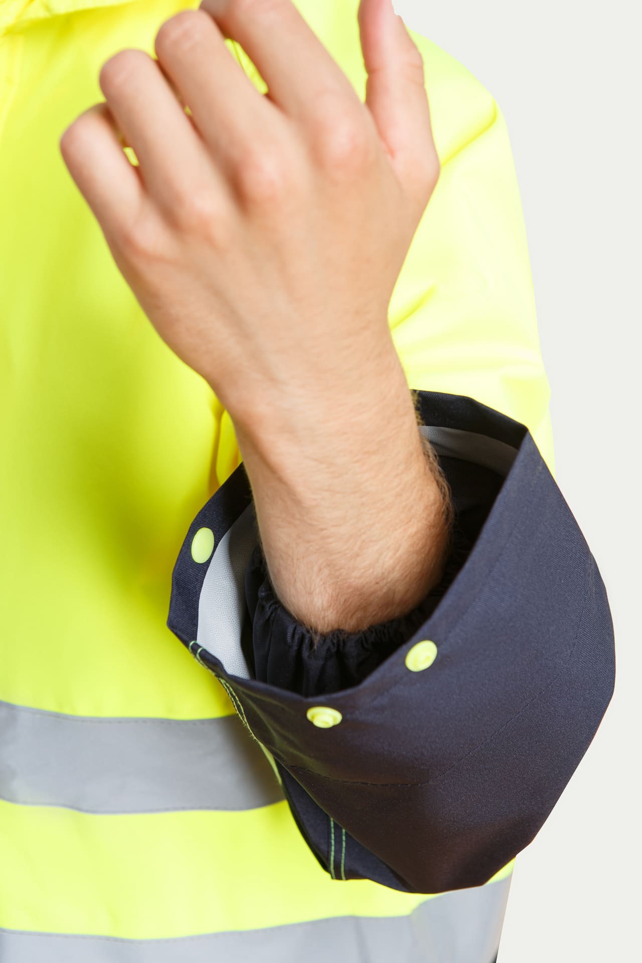 5040614 Плащ Альбатрос + УЦЕНКА лимонный темно-синий  Непромокаемая спецодежда  размер XXL  - Вид №6