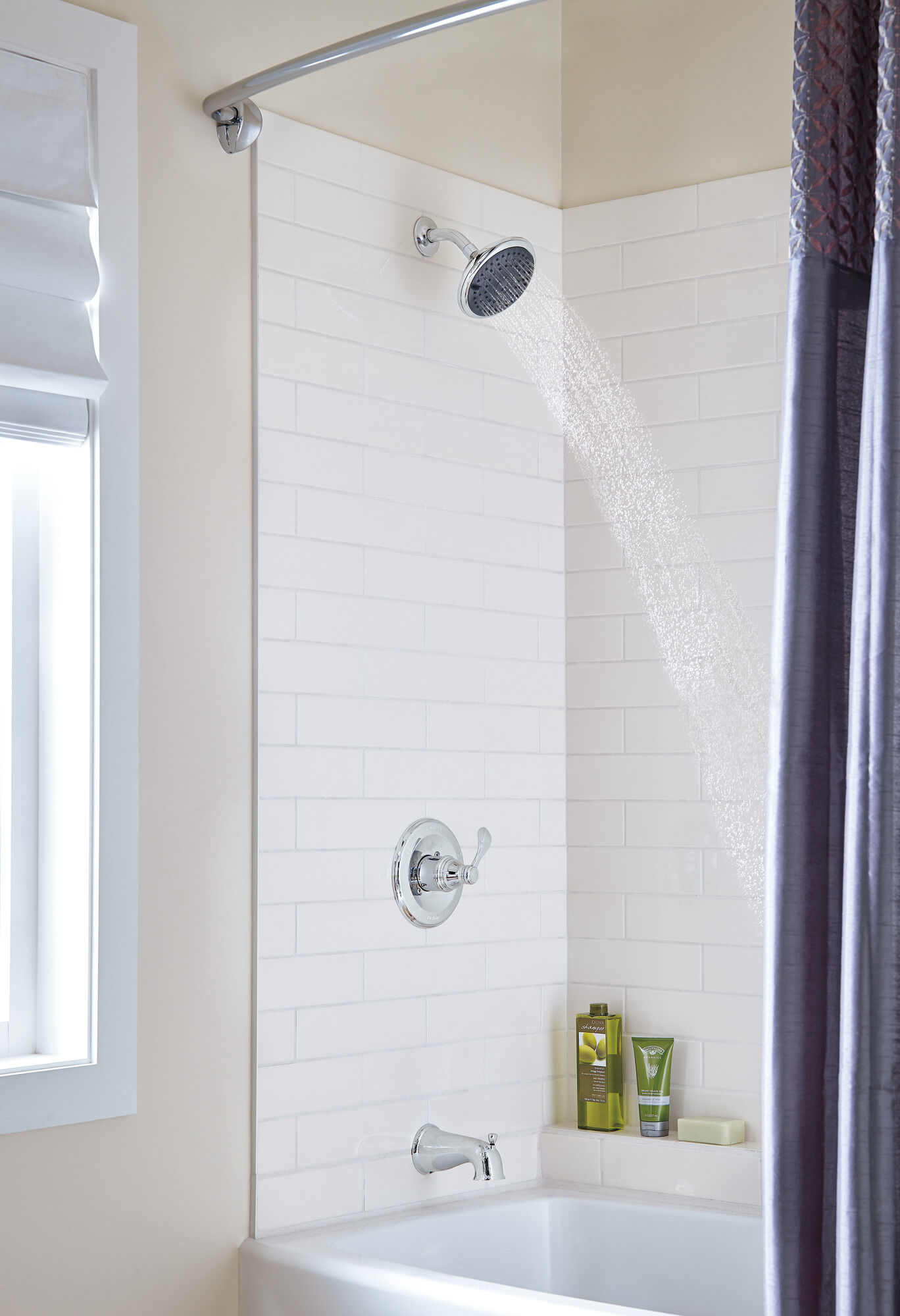 144984 Для ванны и душа Monitor® серии 14 Delta Faucet Porter Хром - Вид №5