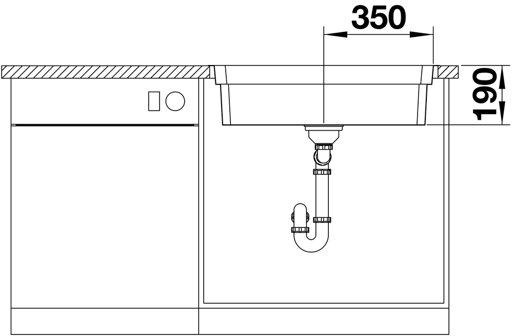 524272 Кухонная мойка Blanco Etagon 700-IF  Blanco Etagon - Вид №8