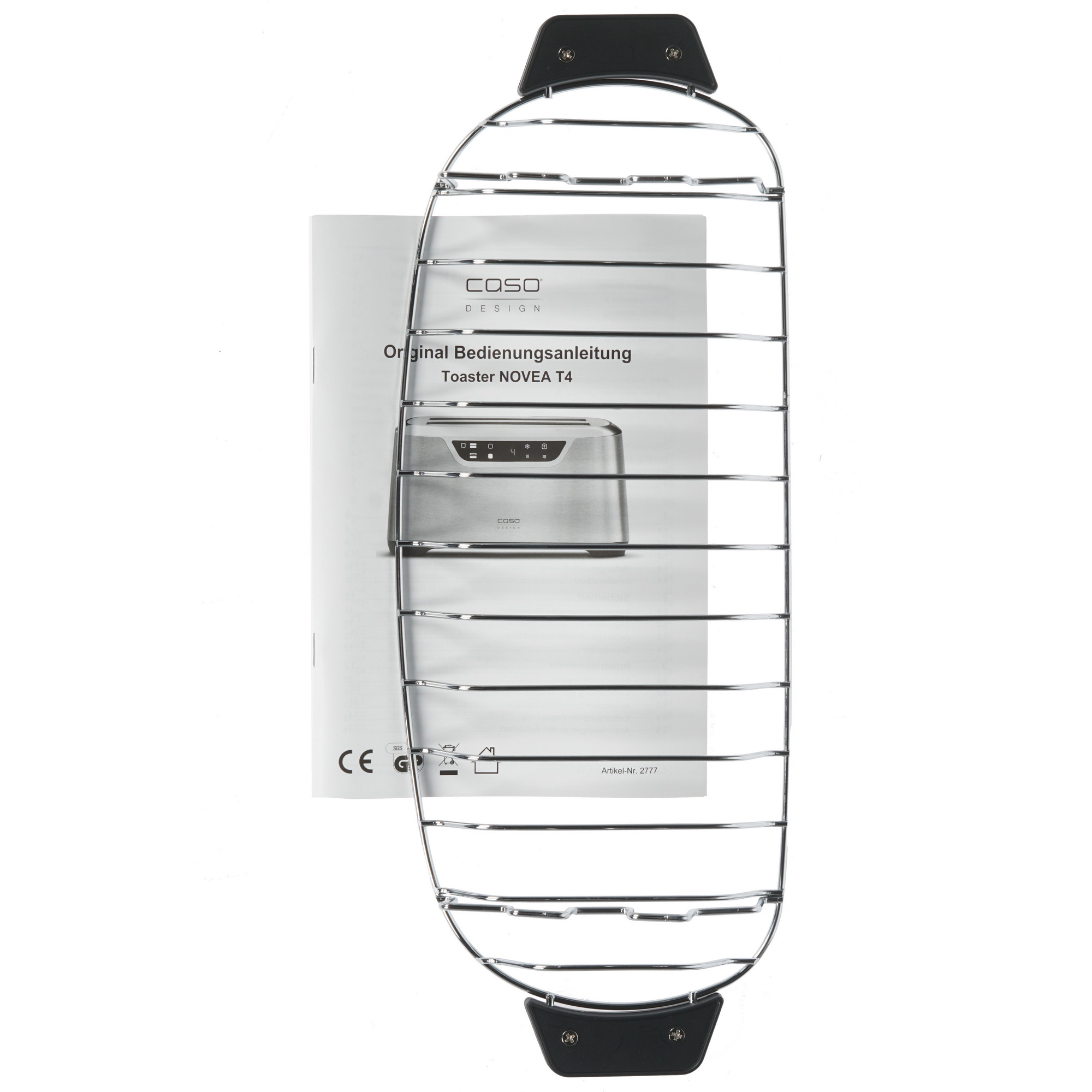 7940787 Тостер CASO NOVEA T4 серебристый STDN-0023828 - Вид №6
