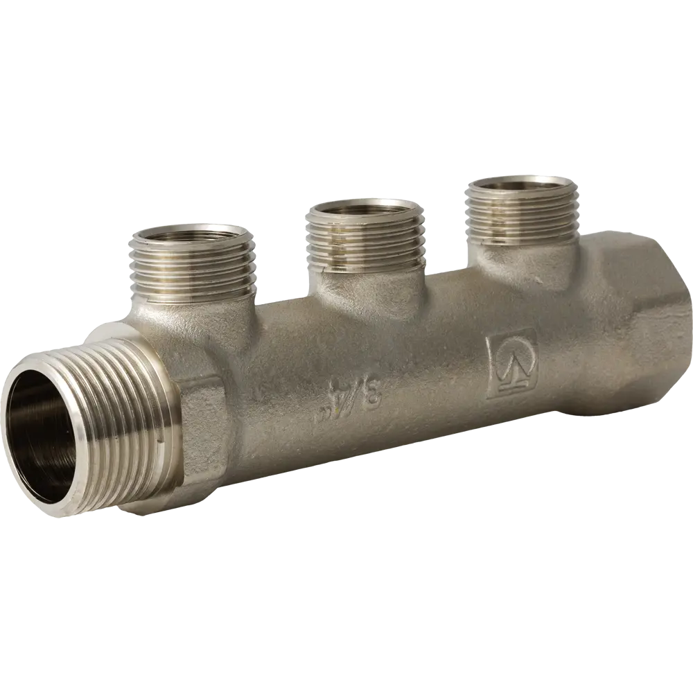 Коллектор с наружной резьбой Valtec на 3 выхода 3/4"x1/2" VTc.500.N.0503 STLM-2121311