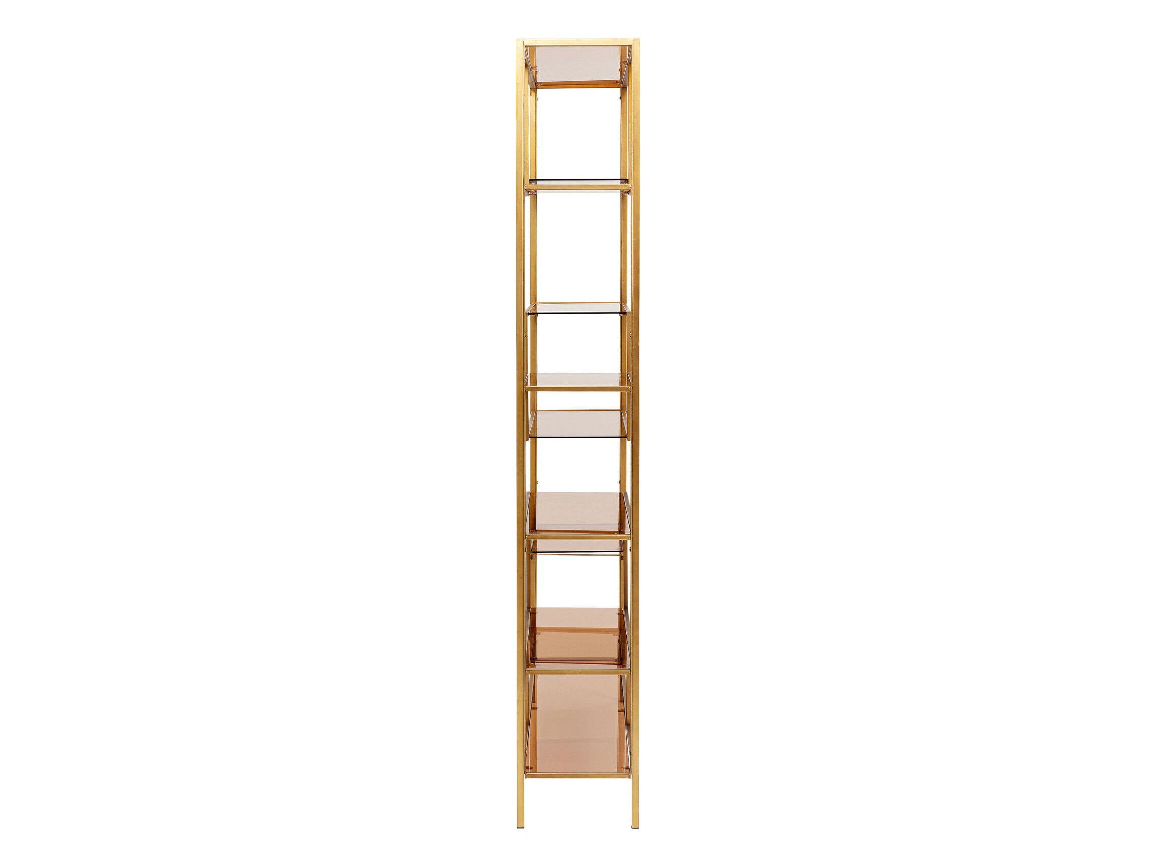 Книжный шкаф из стали и стекла KARE Design LOFT GOLD ARCH-00133220 - Вид №2