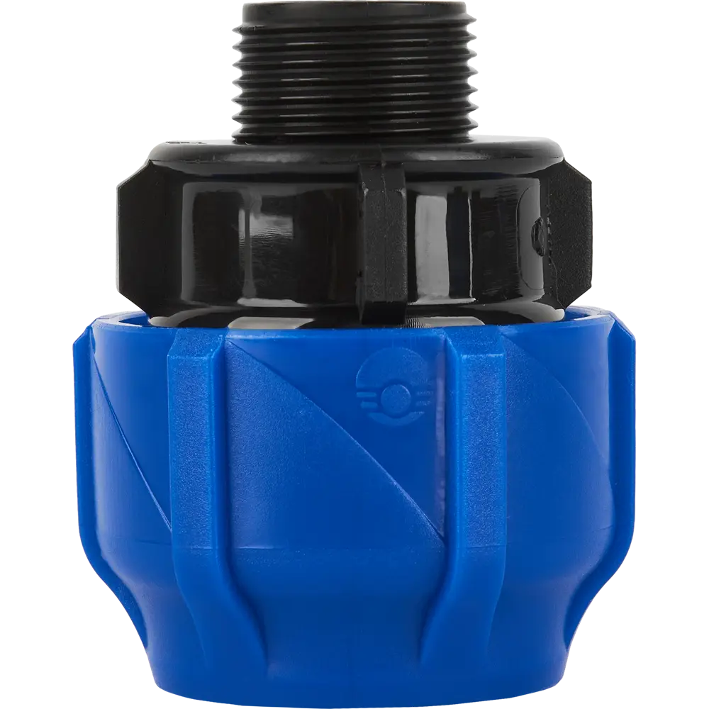 Муфта комбинированная ПНД Valfex 3/4"x32 мм НР 121001132034 STLM-2188316 - Вид №2