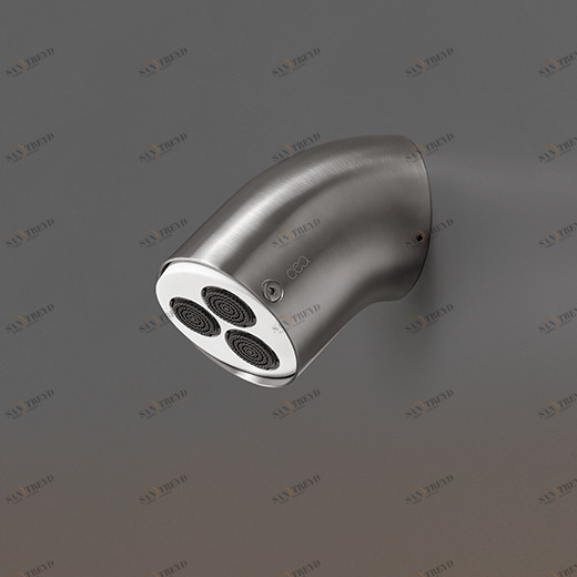 Soffione Doccia orientabile кон estremità в Delrin® е Getto morbido Pioggia  FRE158 CEADESIGN 