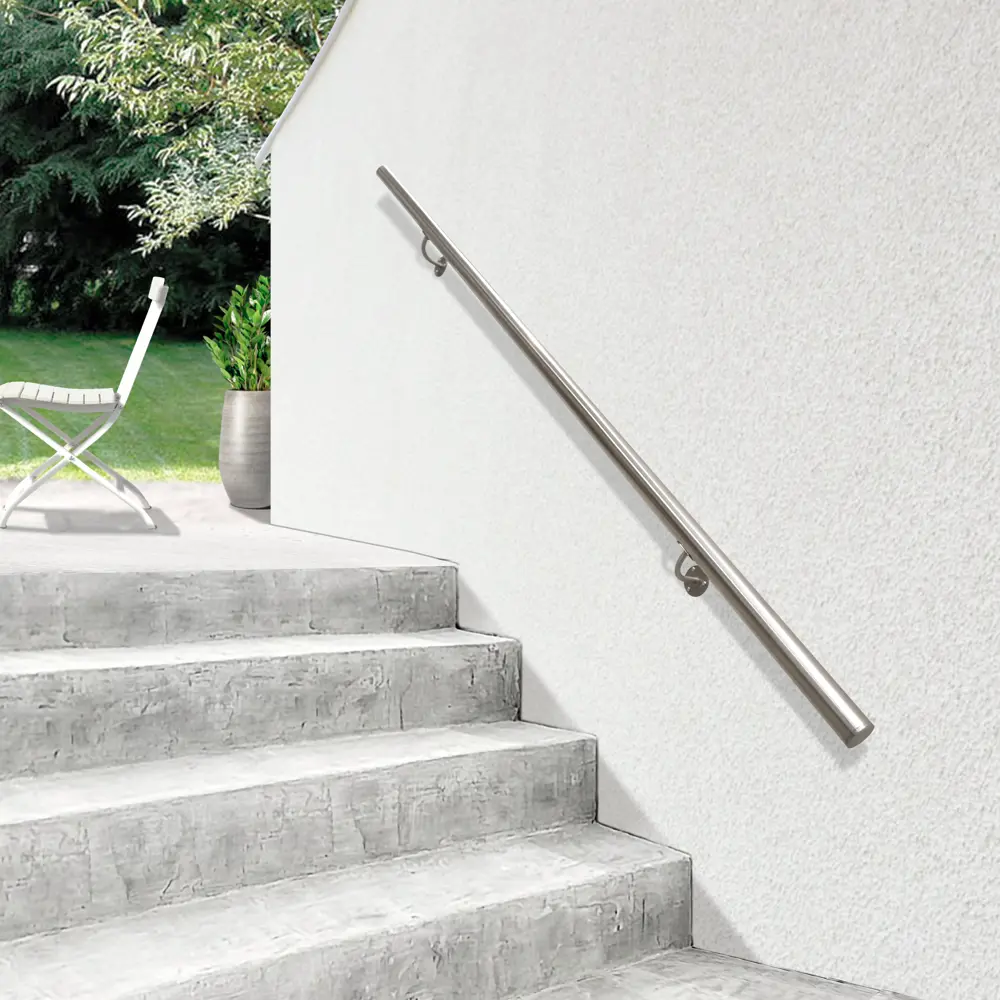 MONLID Поручень настенный 2 метра из нержавеющей стали AISI 304 89370664 STLM-1419026 - Вид №2