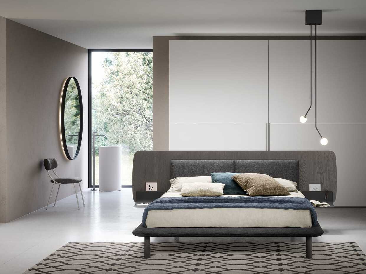 Кровать со встроенными тумбочками Novamobili MATISSE ARCH-00043873 - Вид №1