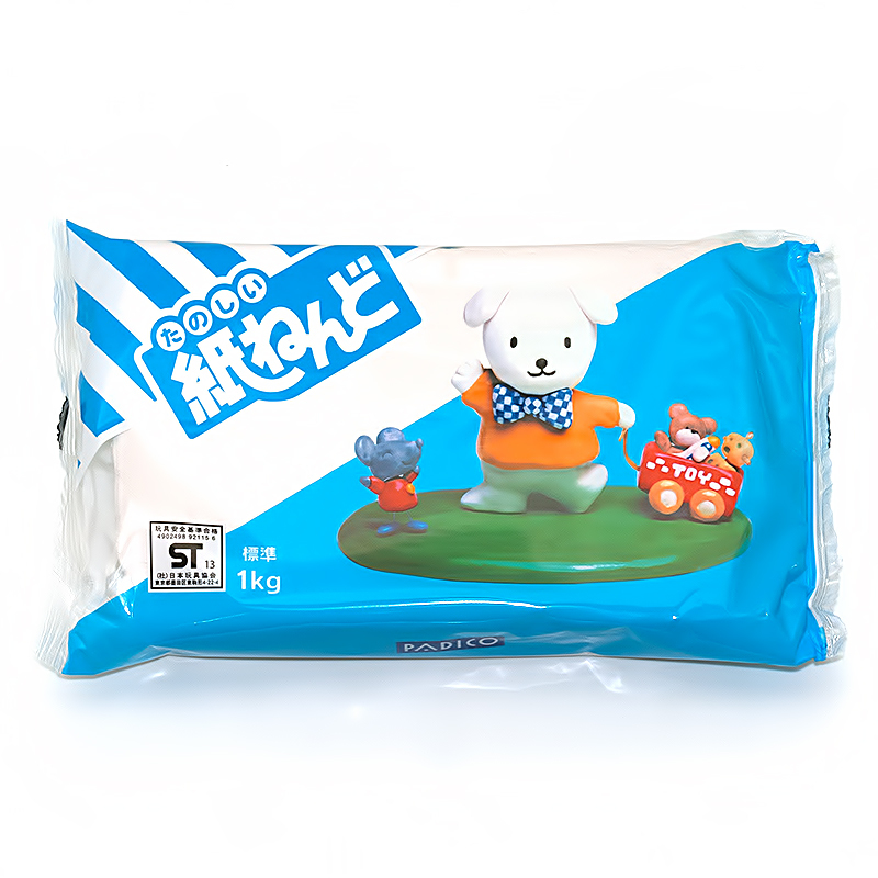 202115 Пластика самоотвердевающая Paper Clay 1000 г Padico Co 