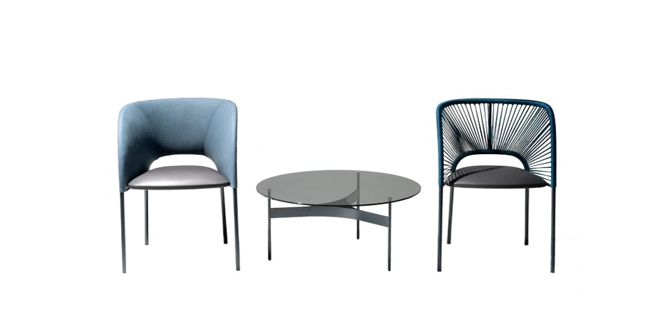 Мягкий стул с подлокотниками MOROSO Юми ARCH-00072948 - Вид №1