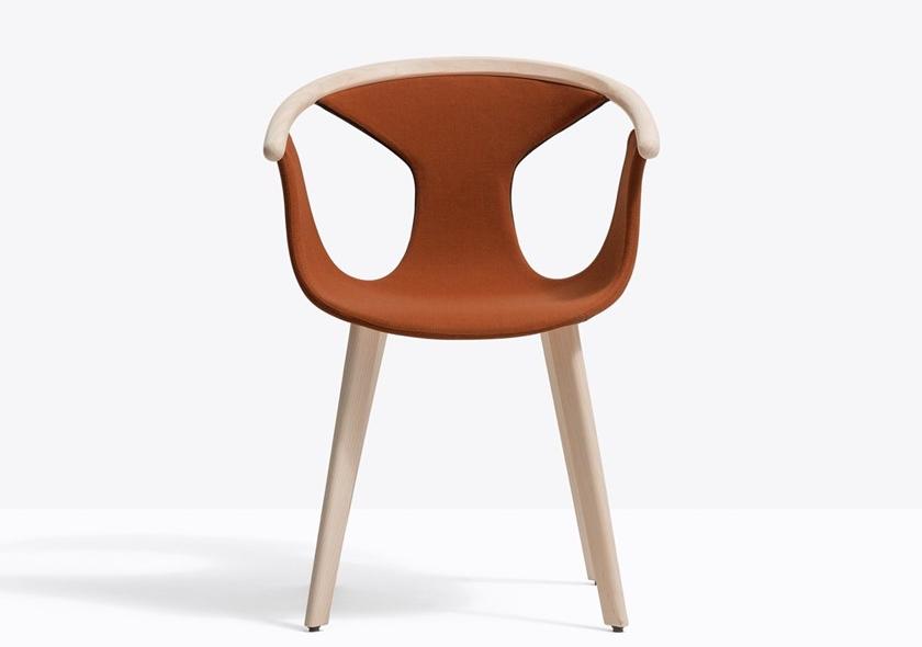 Pedrali Кожаное кресло с подлокотниками Fox 3727 - Вид №4