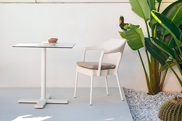 106794 Уличный стол со столешницей Compact 80 x 80 см Point Colors POINT1920 - Вид №1