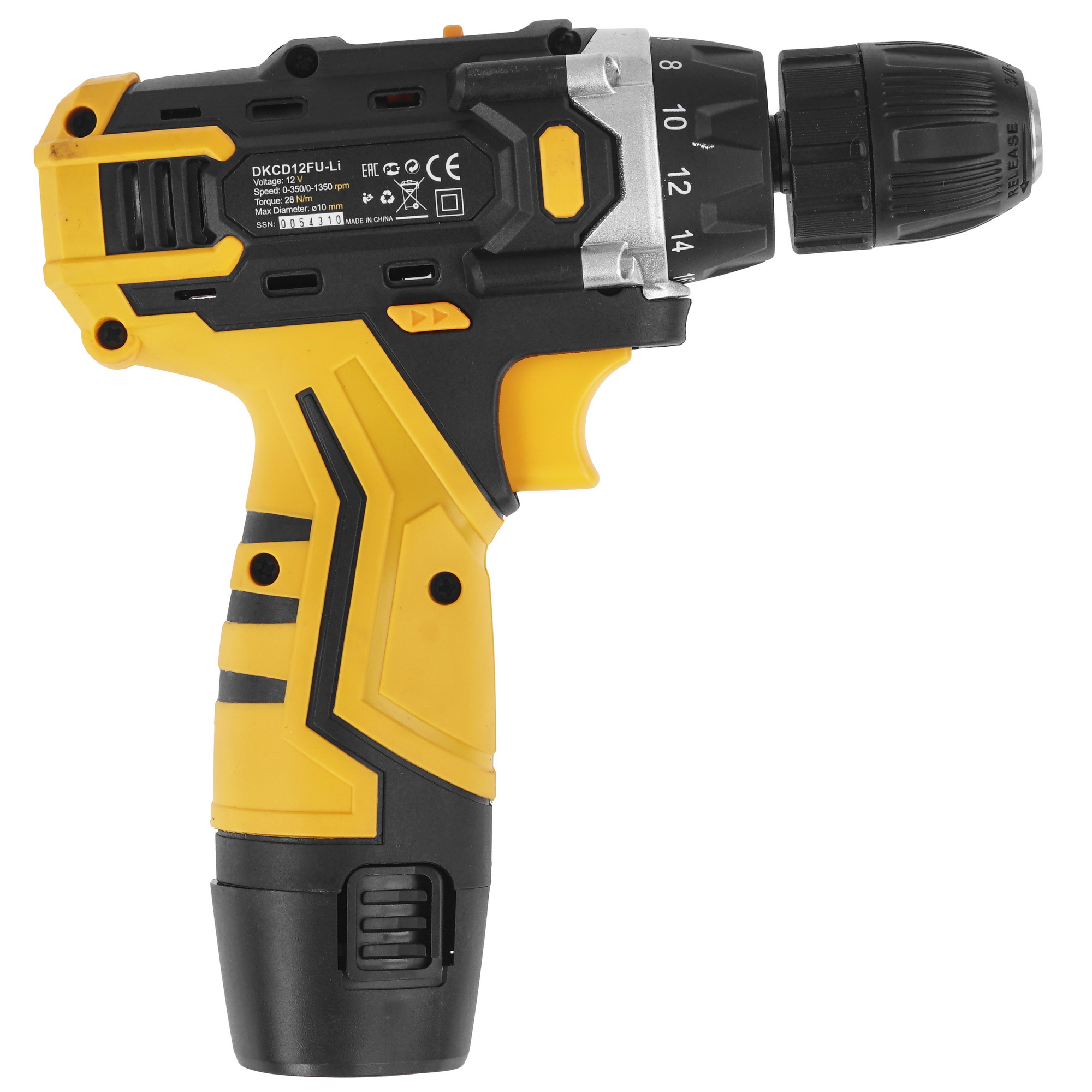 Дрель-шуруповерт DEKO DKCD12FU-Li SET3 5452268 STDN-0067374 - Вид №2