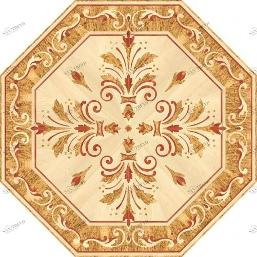 Художественный паркет Da Vinci Розетка 26-040 Вишня Любая на выбор (Гладкая) х1000Радиус мм 260090040