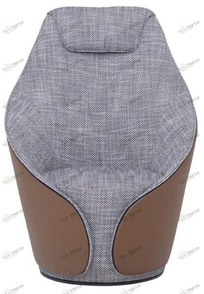 Tonin Casa Кресло с обивкой из ткани с подголовником Mama T7343 