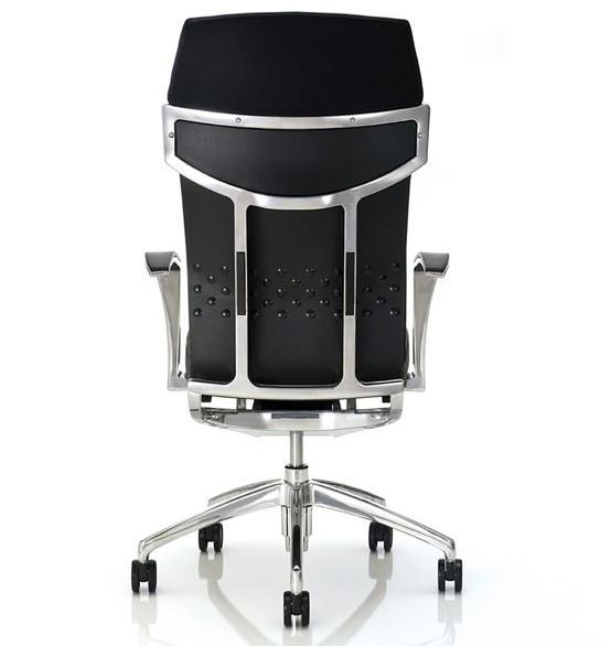 ESTEL GROUP Кожаное кресло для руководителя с подголовником Uniqa sun-id-1447149 - Вид №4