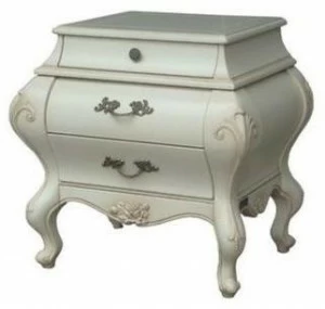 Arrediorg.it® Прикроватная тумбочка из березы округлой формы с ящиками Florence